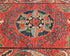 10 Feet Rusty Red Ersari Afghan Hand Knotted Veg Dye Wool Runner Rug